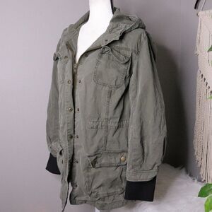 Halogen | Cargo Utility Jacket Medium